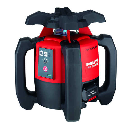 Нивелир лазерный ротационный Hilti PR 30-HVS A12 (осепостроитель, уровень)