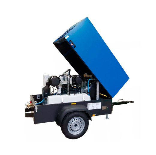 Компрессор Liutech LYU050-7 [ 5400 л/мин (5,4 м3/мин), 7 атм (7 бар), дизельный]