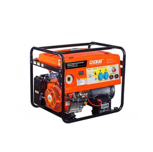 Генератор СКАТ УГСБ-5000/230Е (сварочный, 5,5 кВт / 5 кВт, 220В) Генератор СКАТ УГСБ-5000/230Е (сварочный, 5,5 кВт / 5 кВт, 220В)