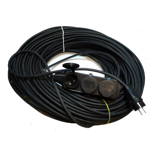 Удлинитель силовой 220В 100 м, на катушке