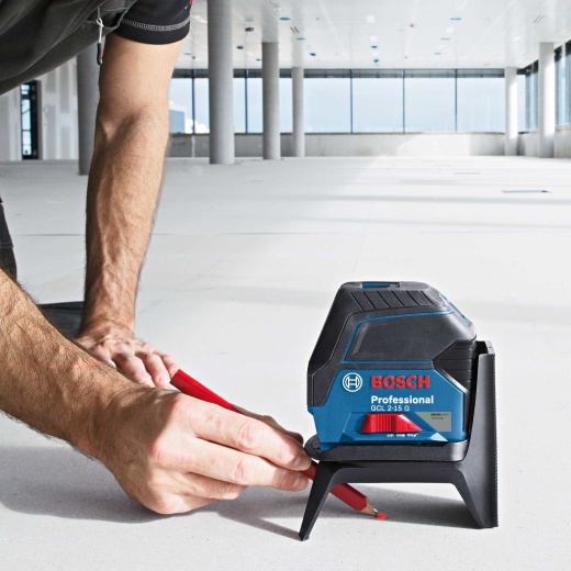 Лазерный нивелир BOSCH GCL 2-15 G (осепостроитель, уровень)